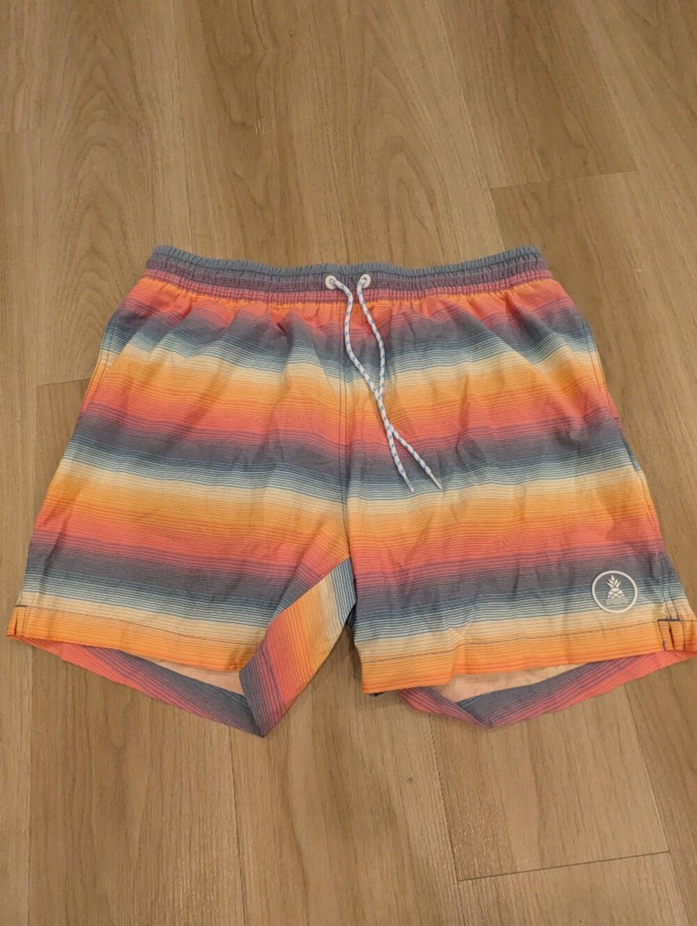 Chubbies Malibu Sunset Swim tricks Size Xl 5'5
